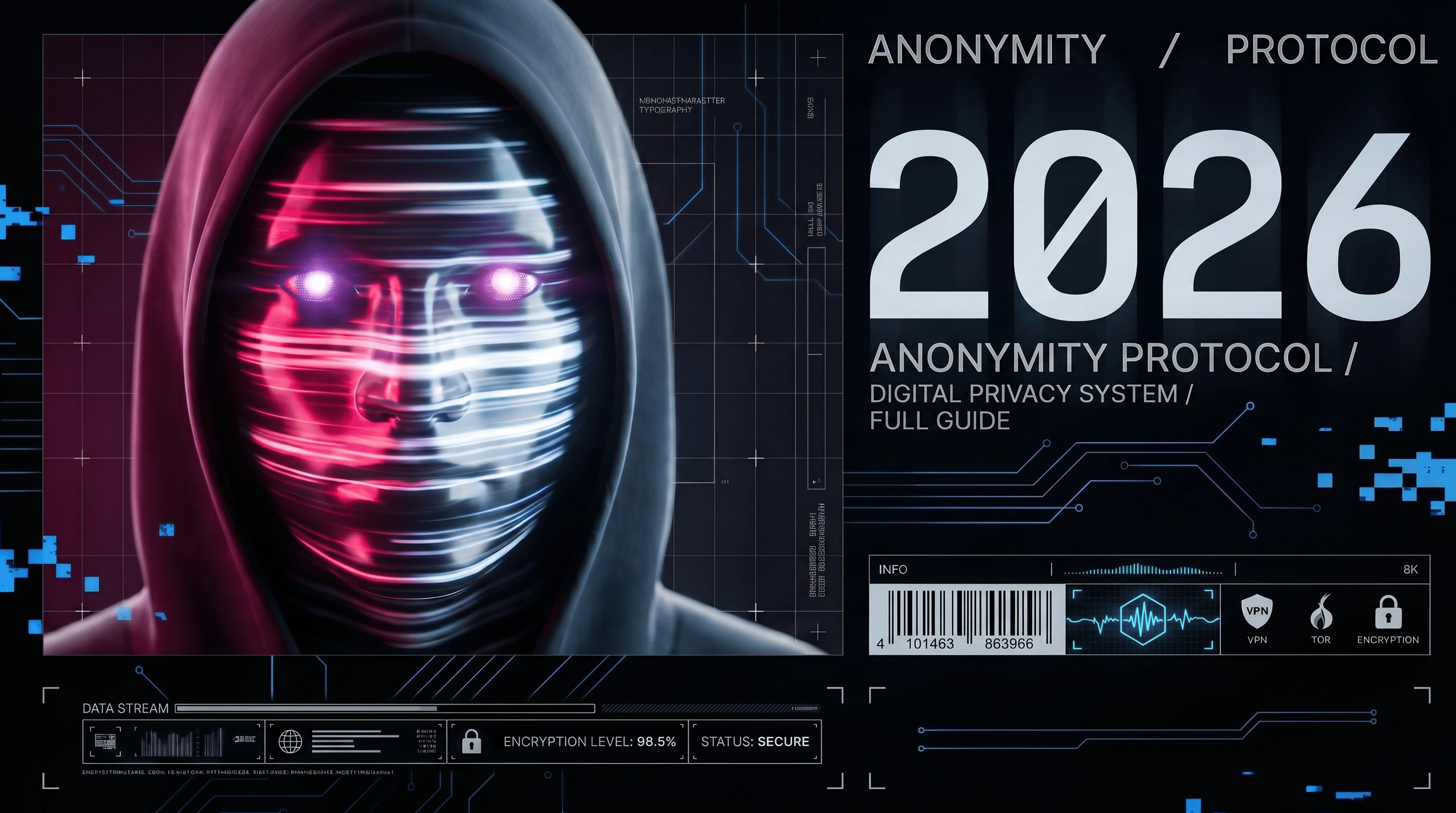 Sådan beskytter du din onlineanonymitet i 2026: Den komplette guide